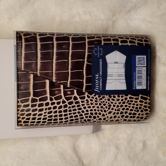 Filofax Compact Personal Deluxe Leather Organizer / Planner - Picture 7 of 12